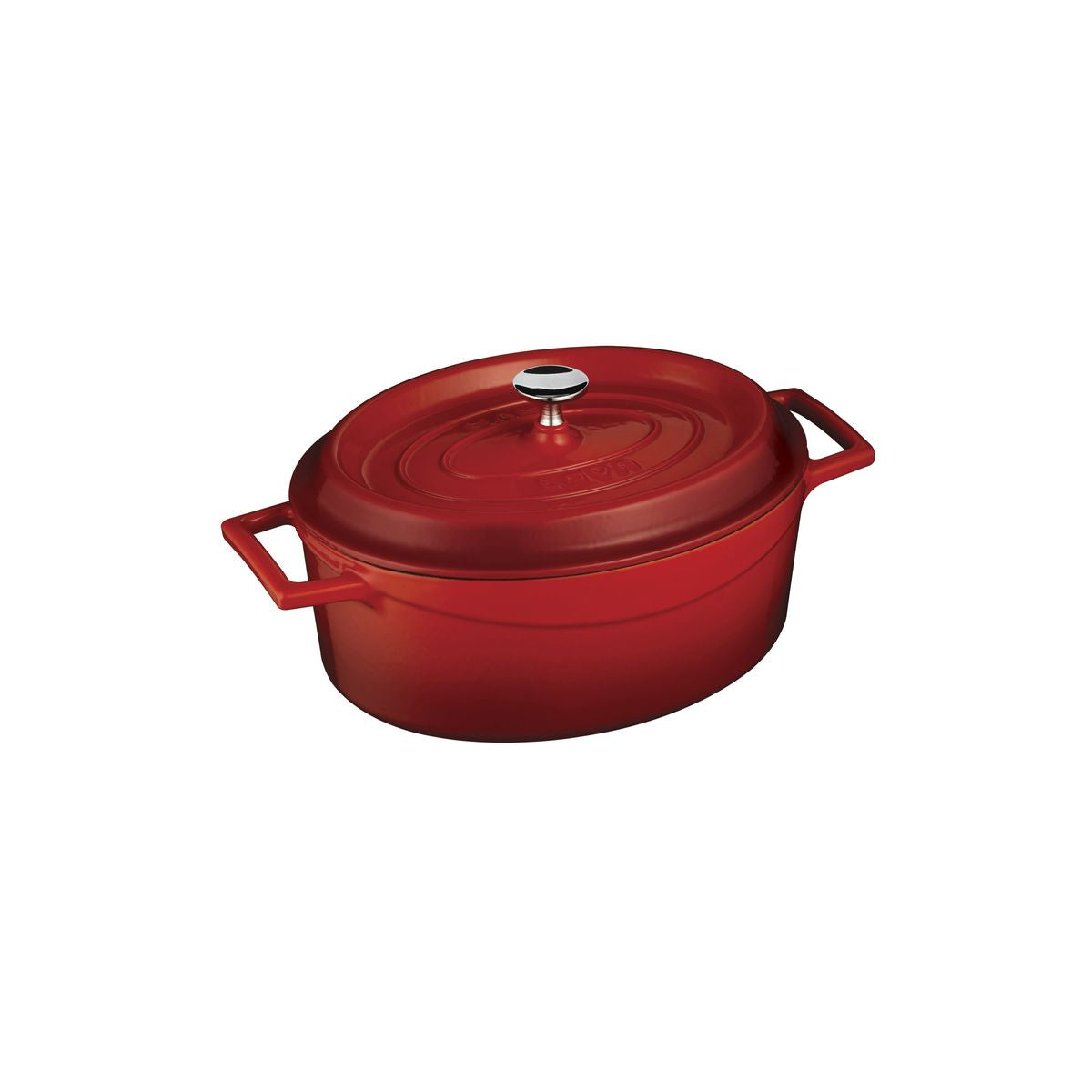 Lava Oval Casserole (3.3L) - Red (3.4lt 250mm)
