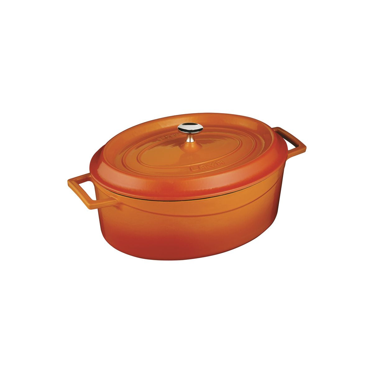 Lava Oval Casserole (4.8L) - Orange (4.8lt 290mm)