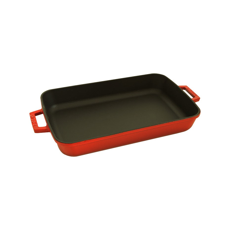 Lava Rectangular Dish - Red (4.8L) (470x260mm 63MM H 4.86lt)