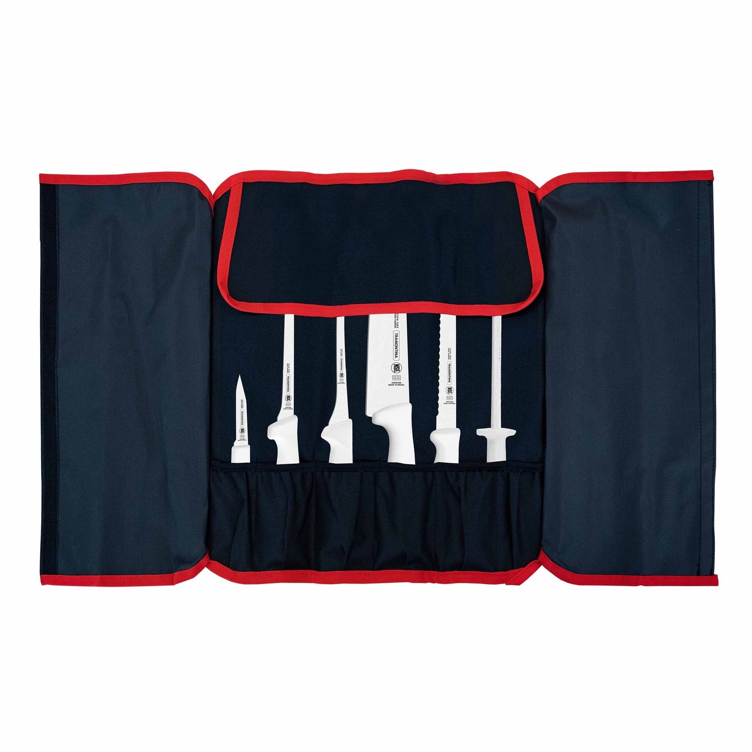 Tramontina Professional Master Chef 7-Piece Knife Set With Pouch