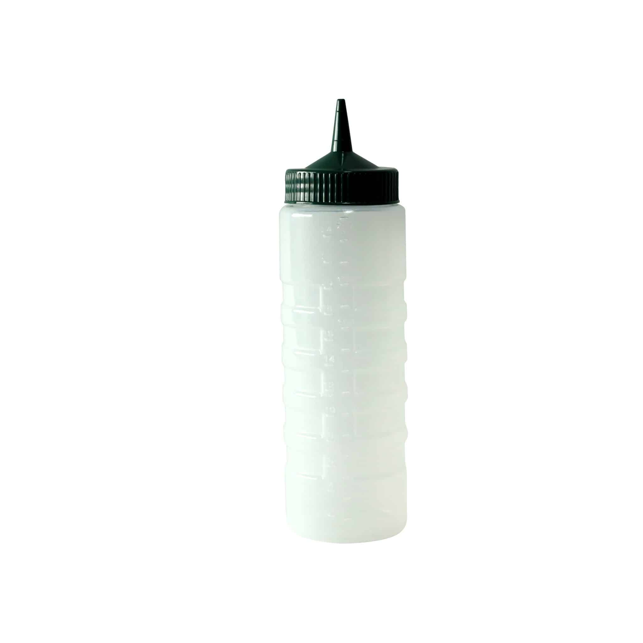 KH Classik Chef Sauce Bottle 750ml Clear Body Green Top