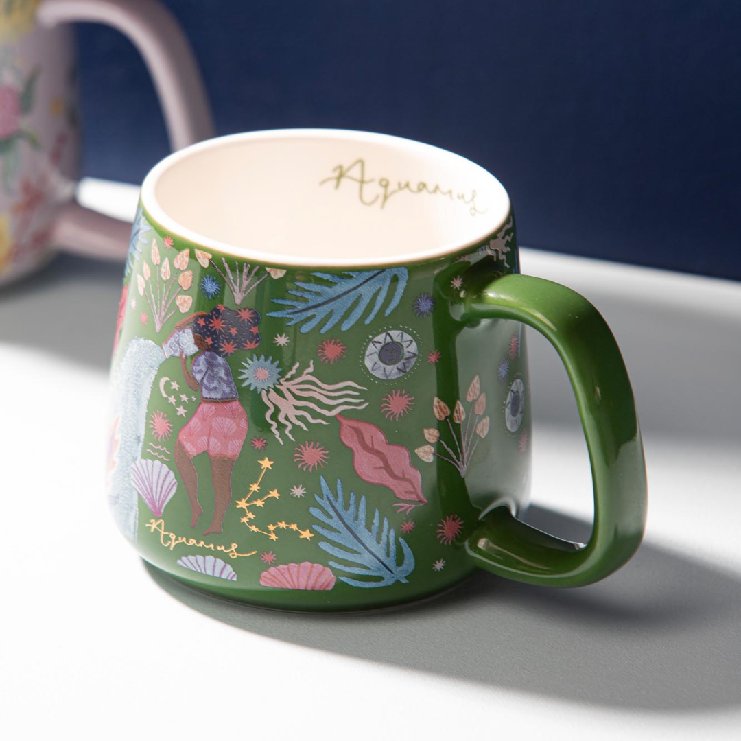 Ashdene Celestial Zodiac Aquarius Mug