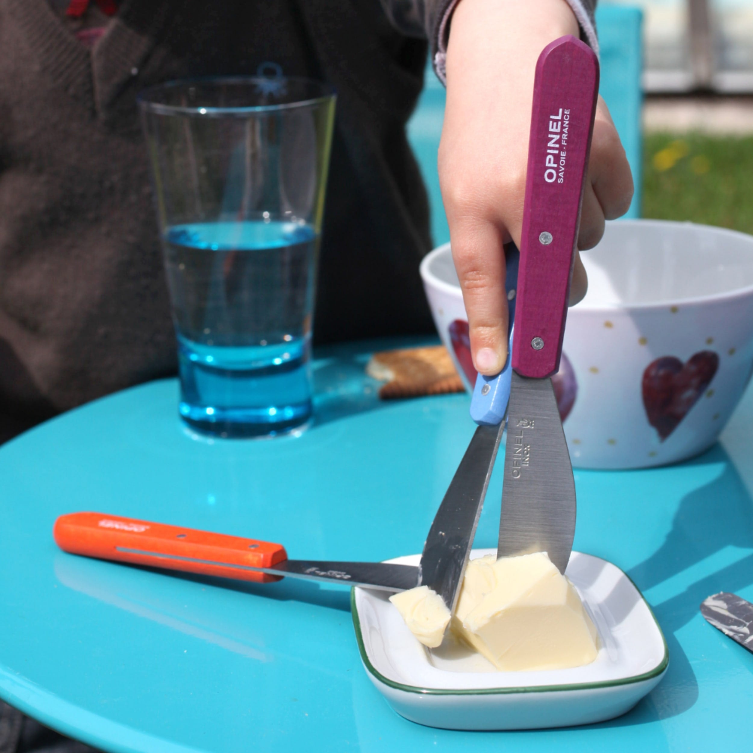 Opinel No.117 Spreading Knife Blue