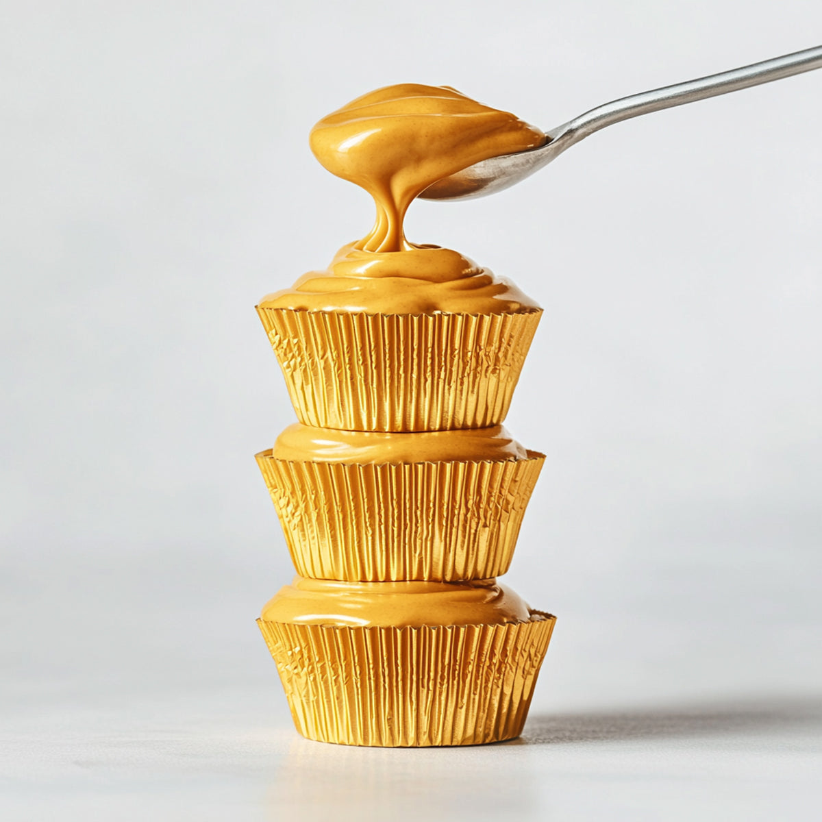 Papyrus Medium Foil Baking Cups Base Gold 44mm 50 Pack
