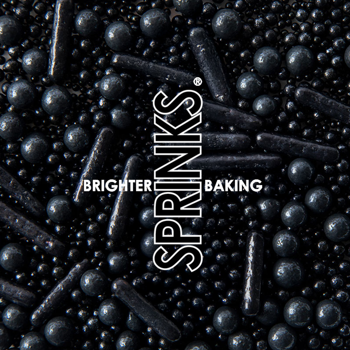Sprinks Bubble Bounce Sprinkles Black 500g