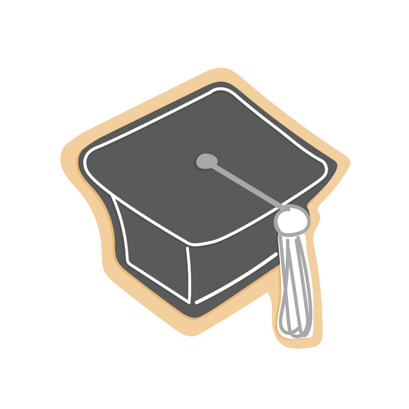 Coo Kie Graduation Cap Cookie Cutter