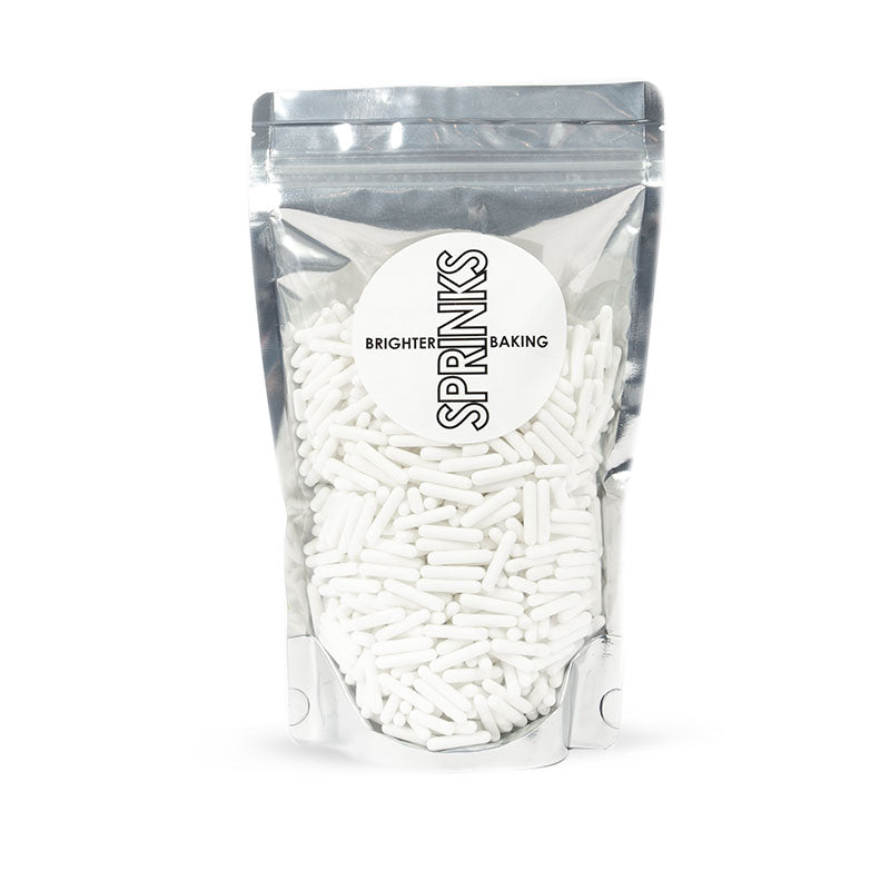 Sprinks Matte Rods White 500g