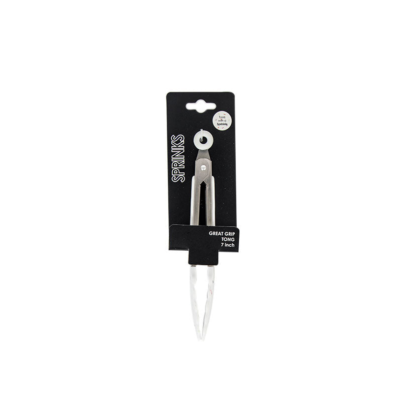 Sprinks Great Grip Tongs 7in