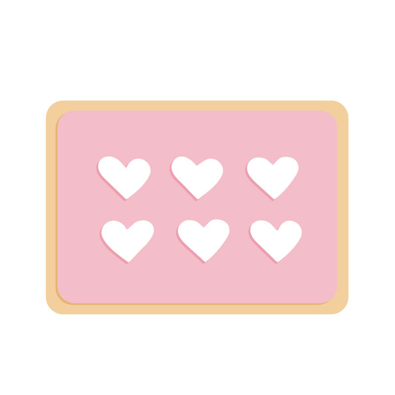 Coo Kie Rectangle Cookie Cutter