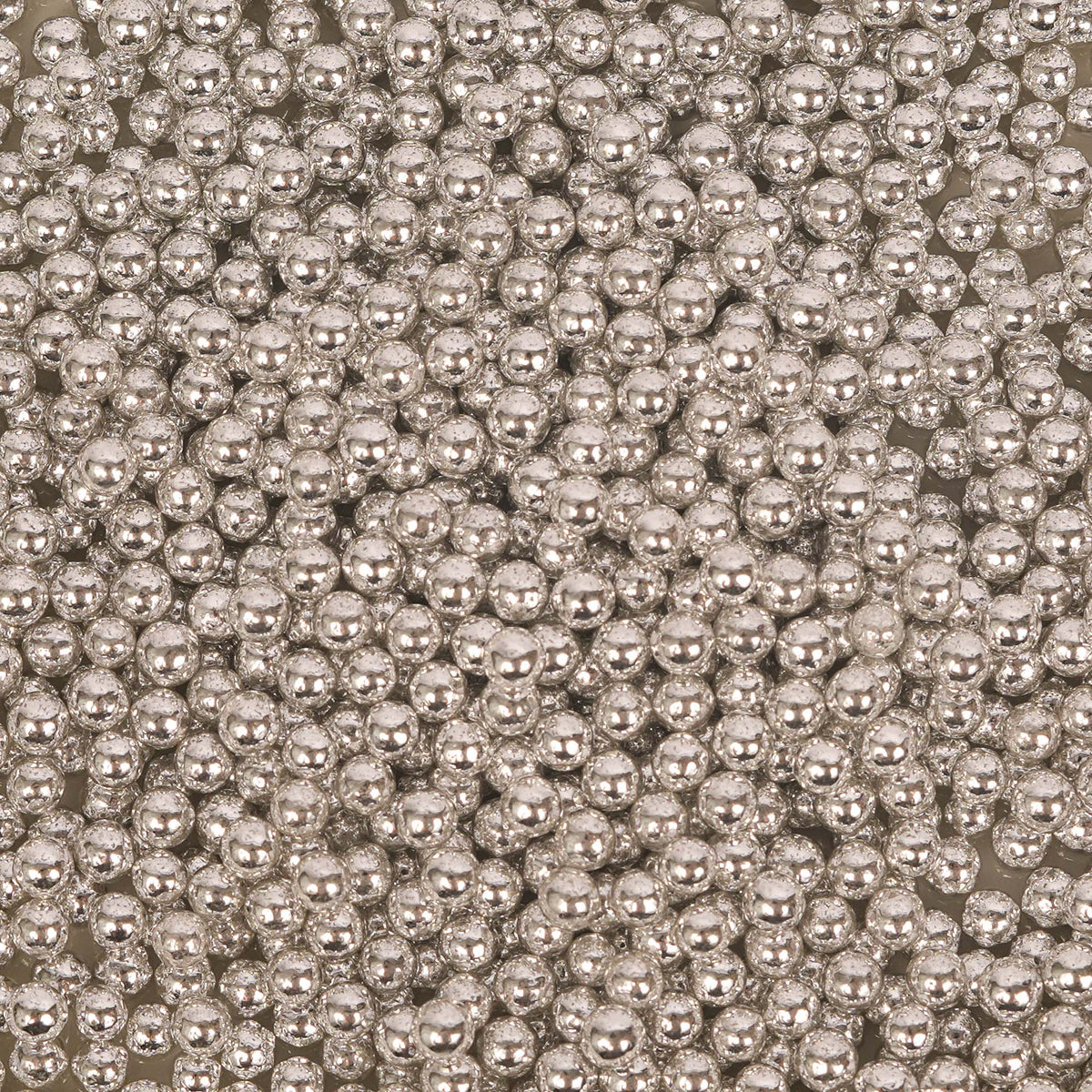 Bake Group Cachous Round Silver 4mm 1kg