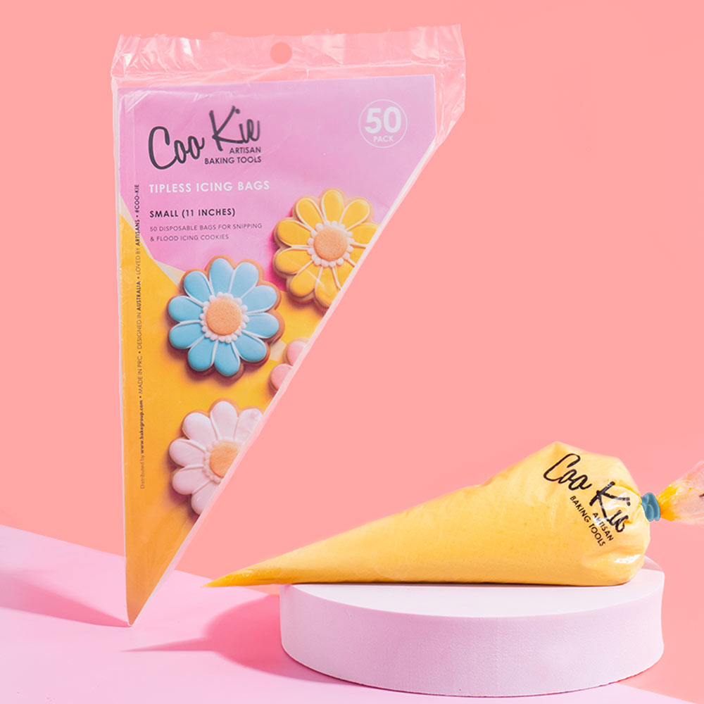 Coo Kie Tipless Icing Bags Small 11in 50 Pack