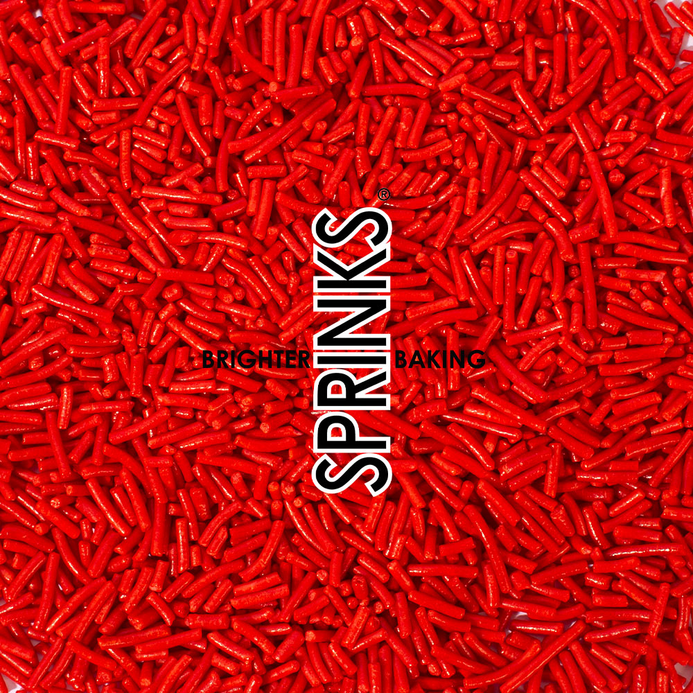 Sprinks Jimmies Red 1mm 60g