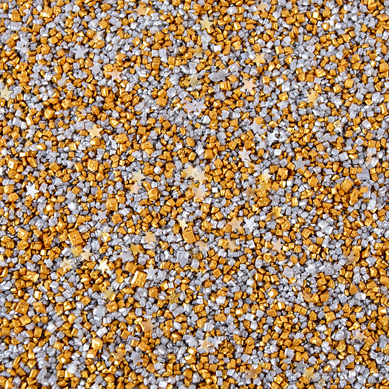Sprinks Rush Glitz Sprinkles Gold 500g