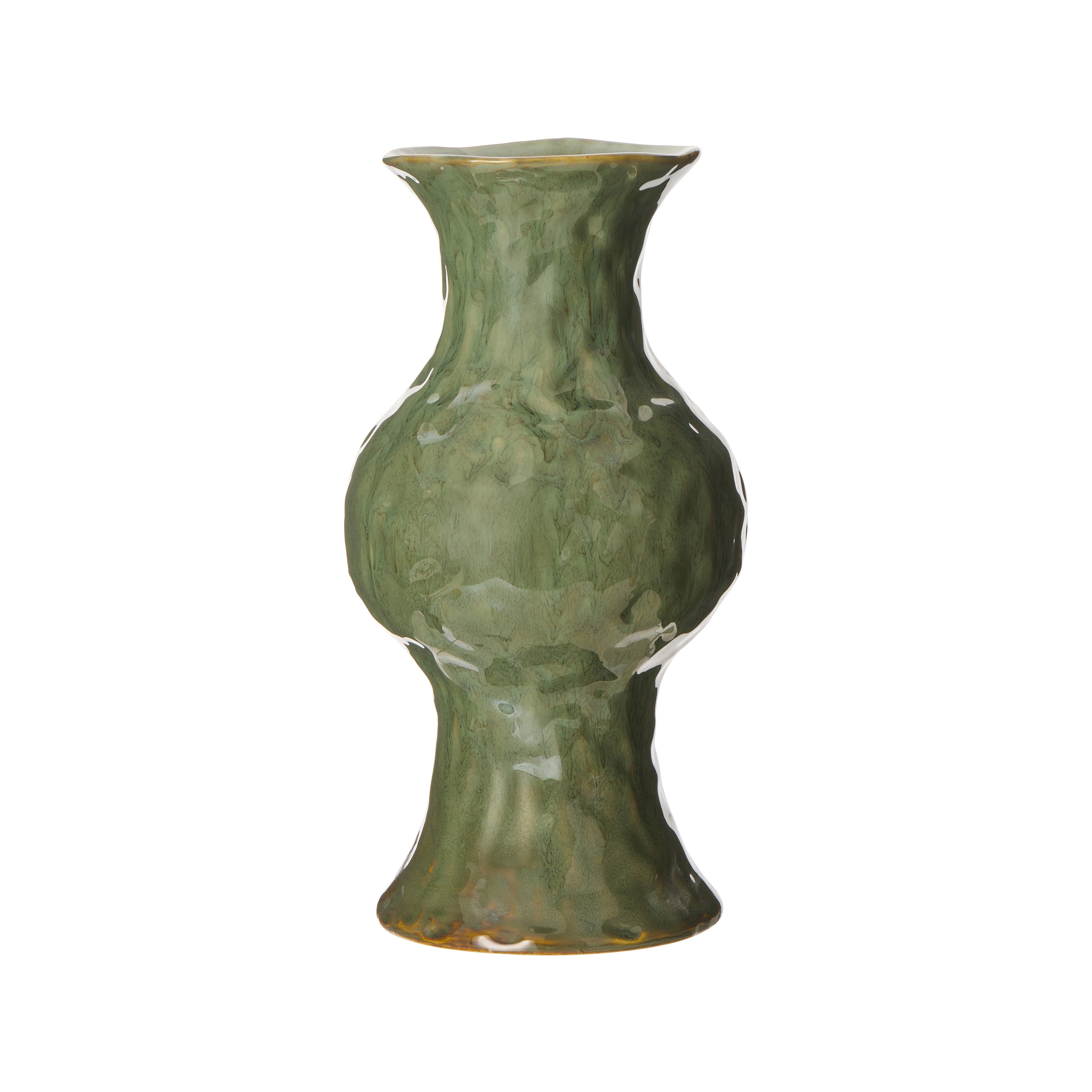 Amalfi Elara Vase Reactive Soft Green