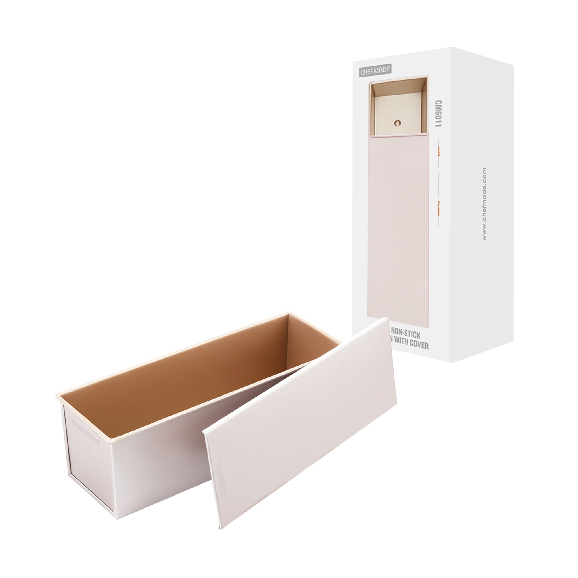 CHEFMADE Loaf Pan with Lid 1.2kg 39cm (CM6011)