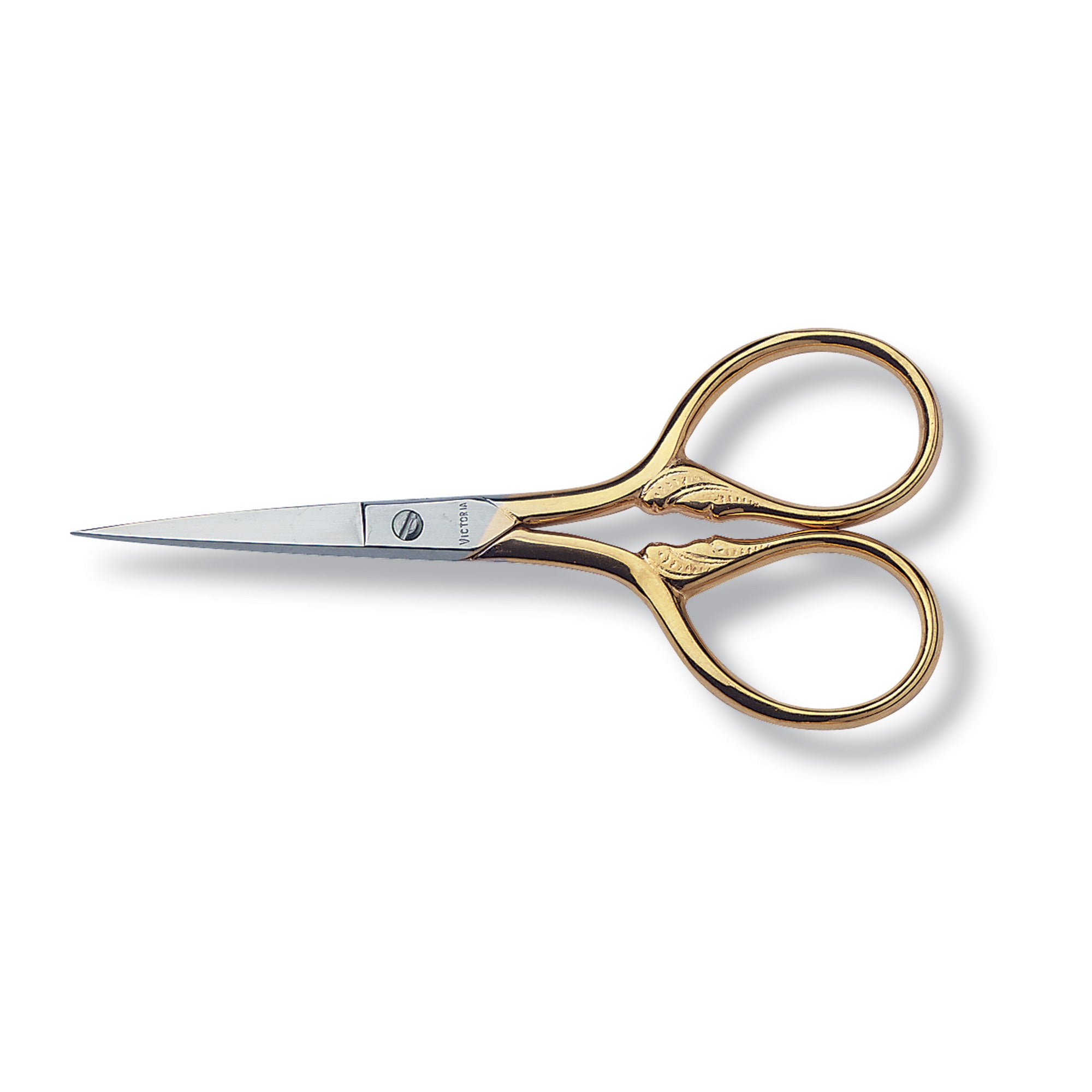 Victorinox Stork Embroidery Scissors,9cm,gold-plated
