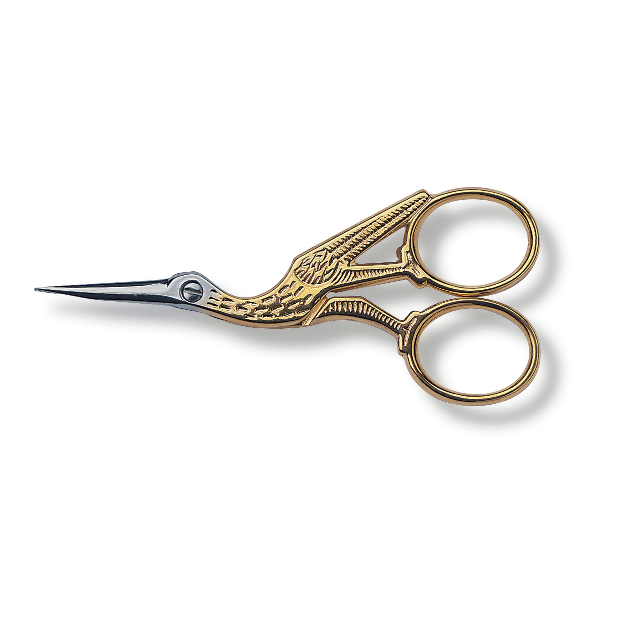 Victorinox Stork Embroidery Scissors,12cm,gold-plated