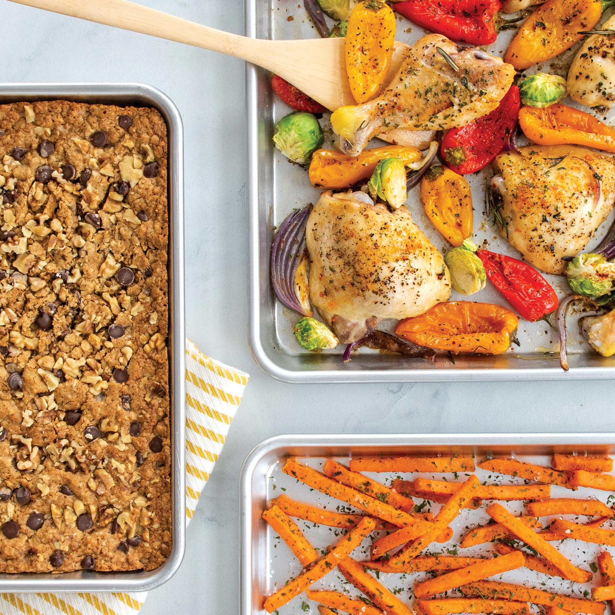 Nordicware Naturals Baker's Delight 3 Piece 45.5 x 32.5 x 2.5cm