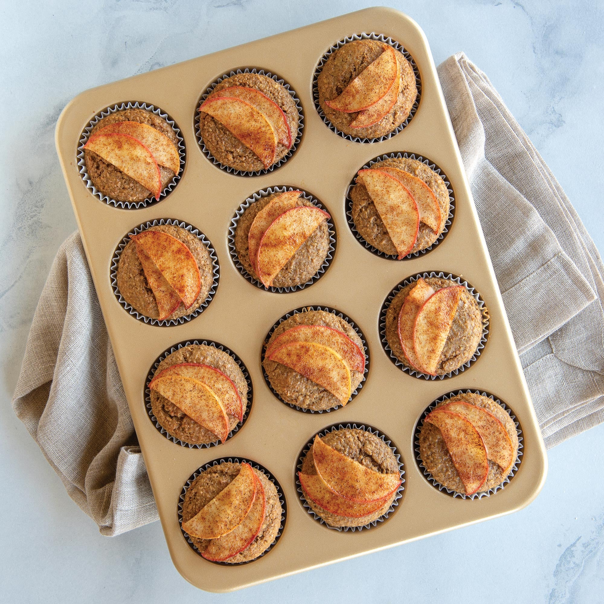 Nordicware 12 Cup Nonstick Muffin Pan 32.5 x 24.5 x 3cm