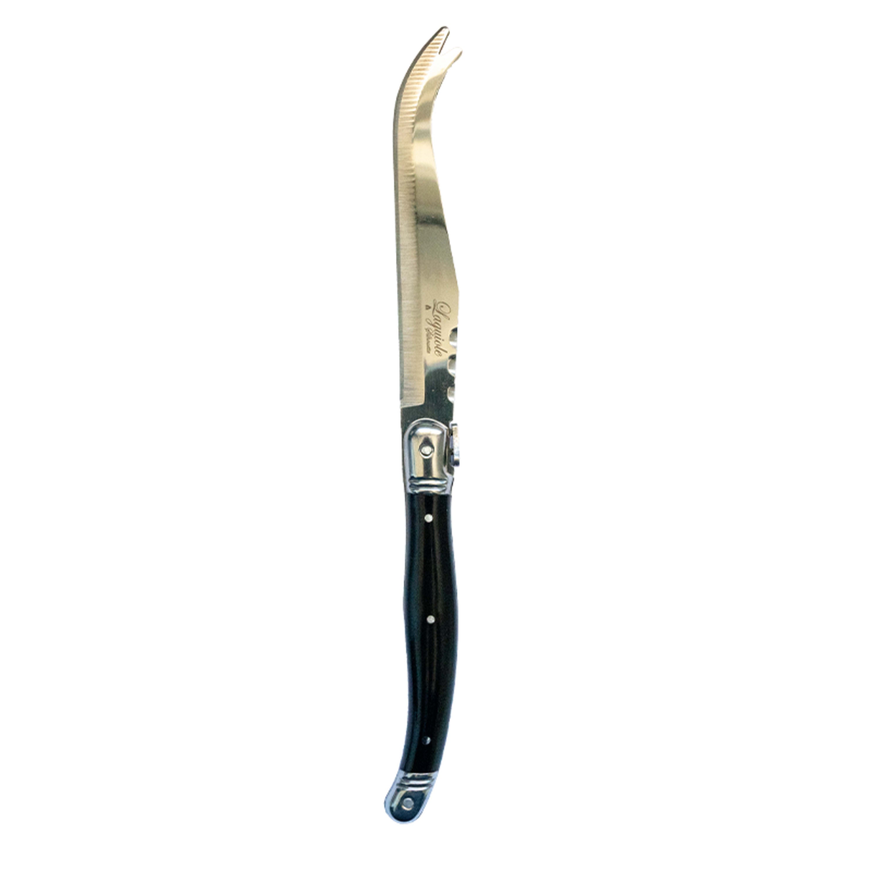 Laguiole Silhouette Cheese Knife 12 Pack - Black