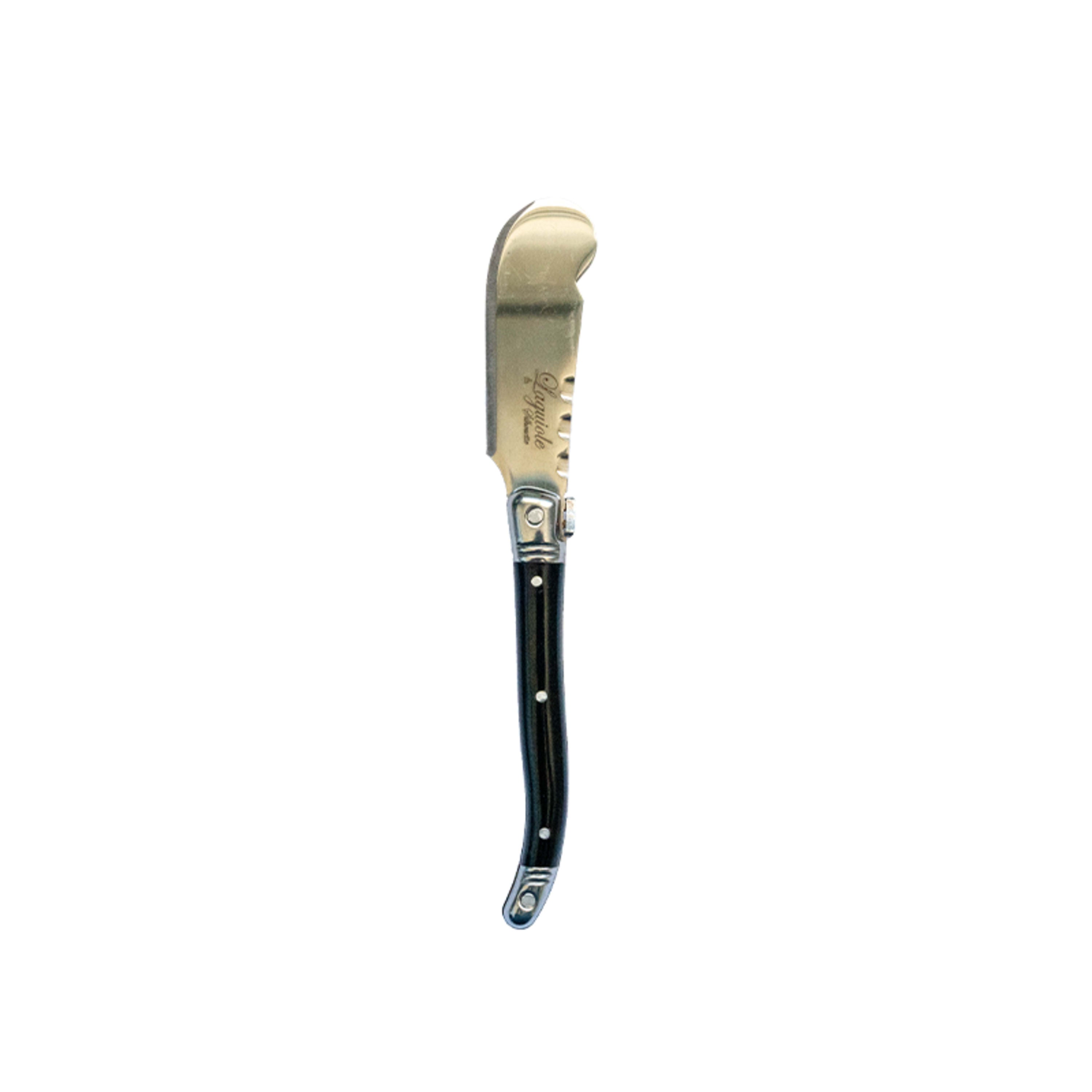 Laguiole Silhouette Pate Knife 12 Pack - Black