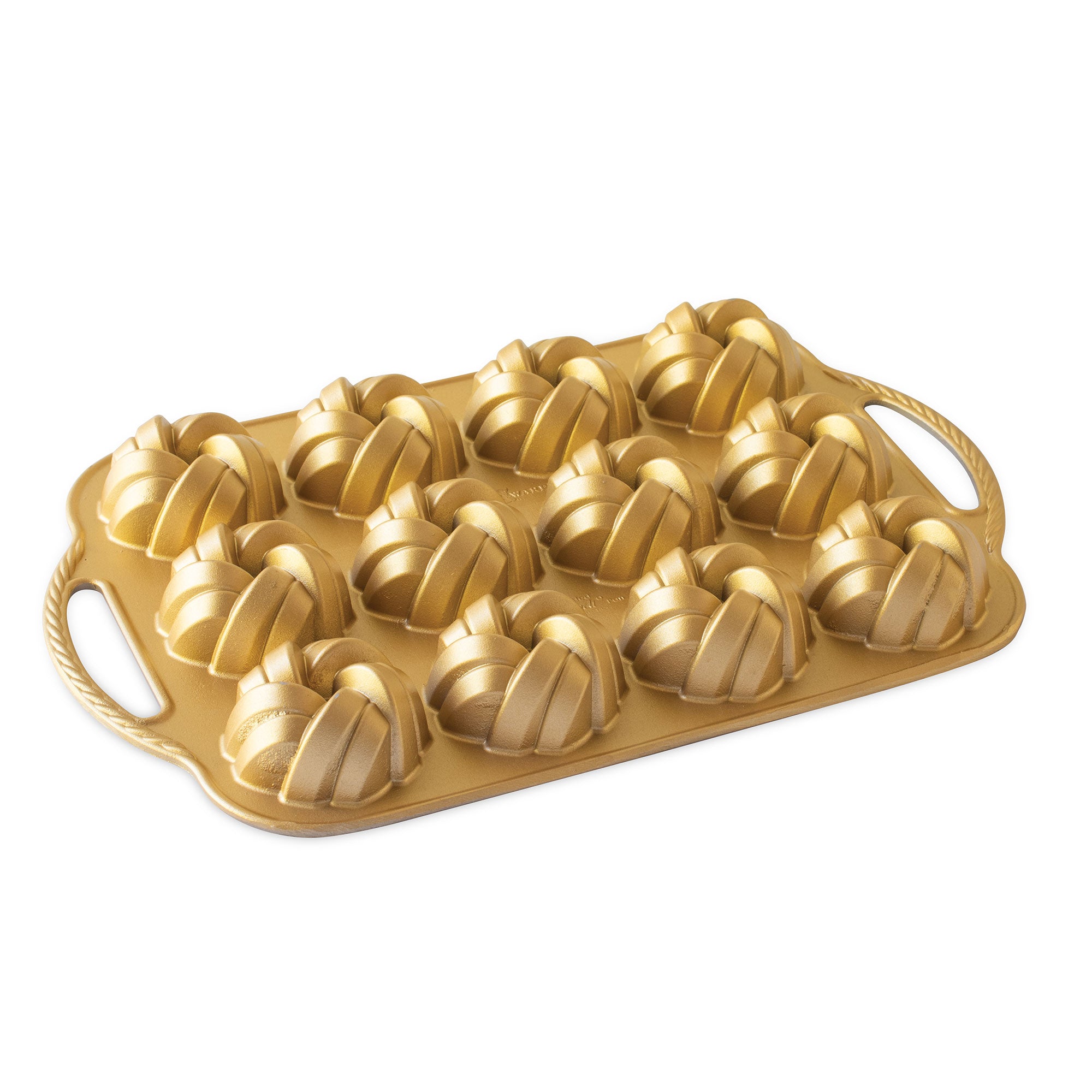 Nordicware 75th Anniversary Braided Mini Bundt Pan 37.5 x 25 x 4cm