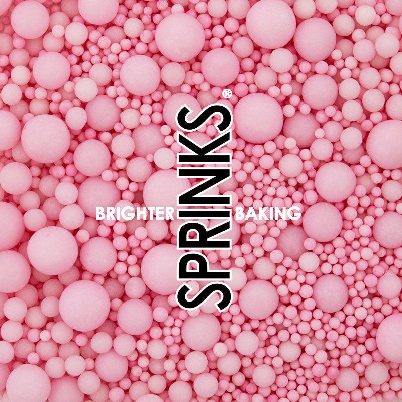 Sprinks Bubble Bubble Sprinkles Pastel Pink 500g
