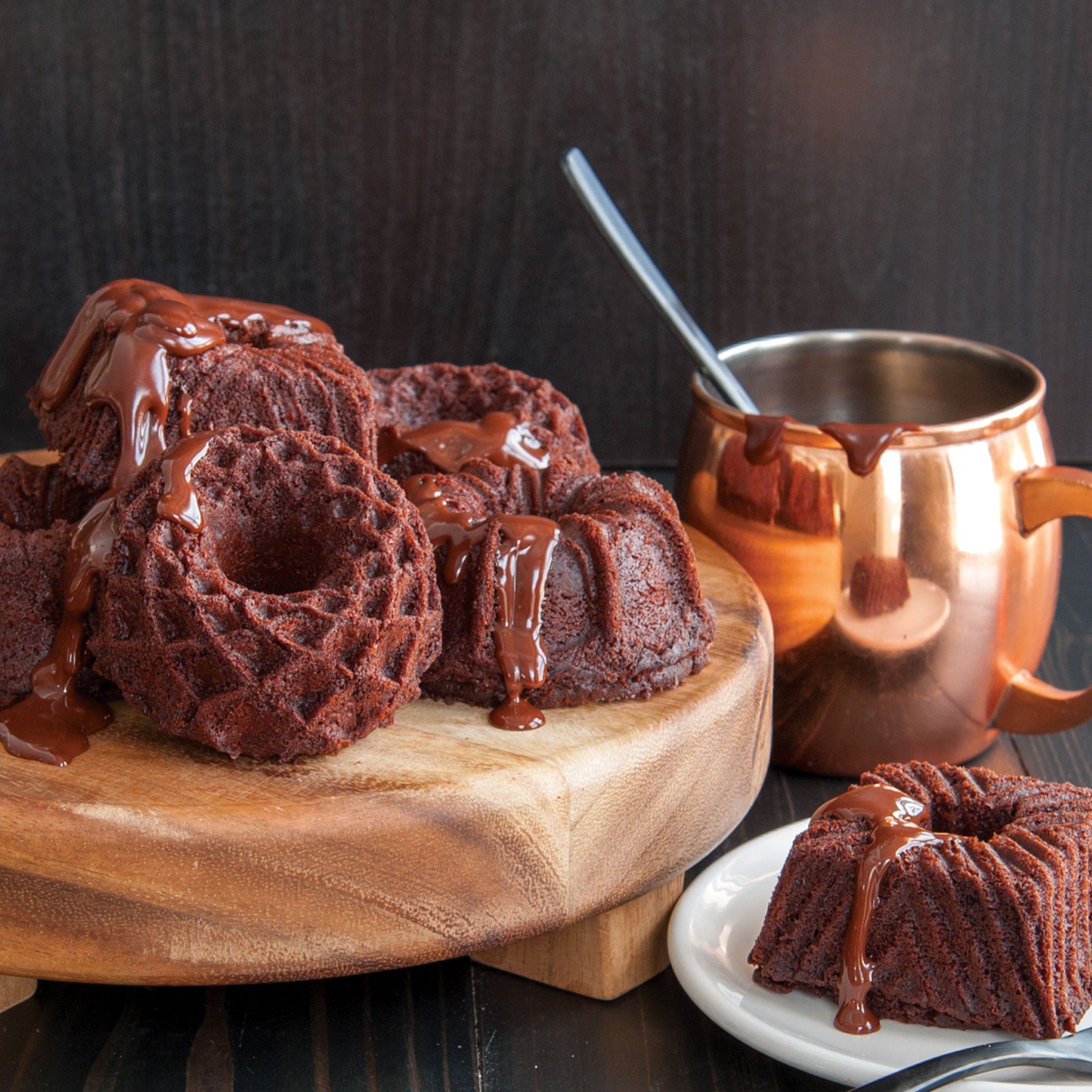 Nordicware Geo Bundtlette Pan 30 x 18.5 x 3.5cm