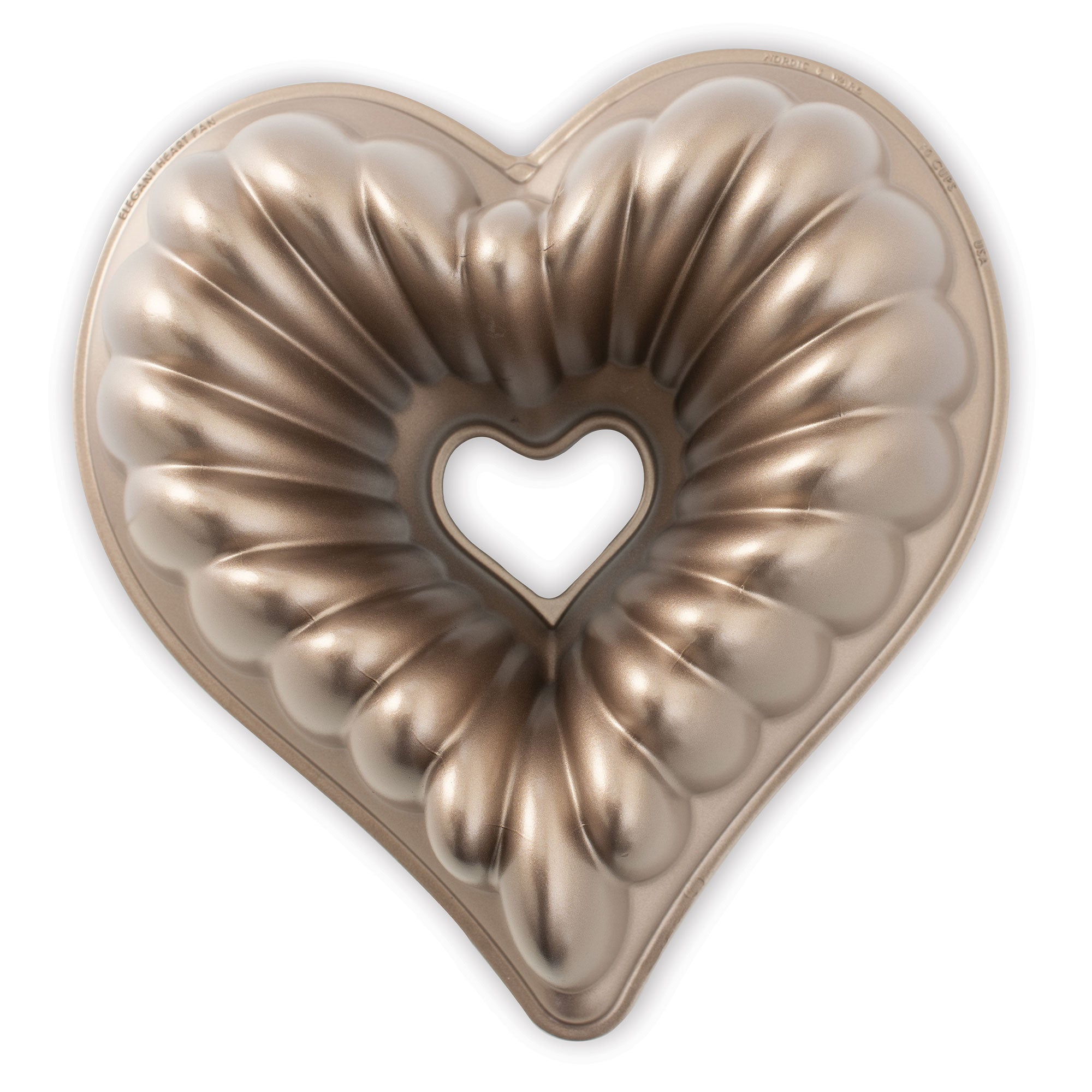 Nordicware Elegant Heart Bundt Pan 28 x 26.5 x 10cm
