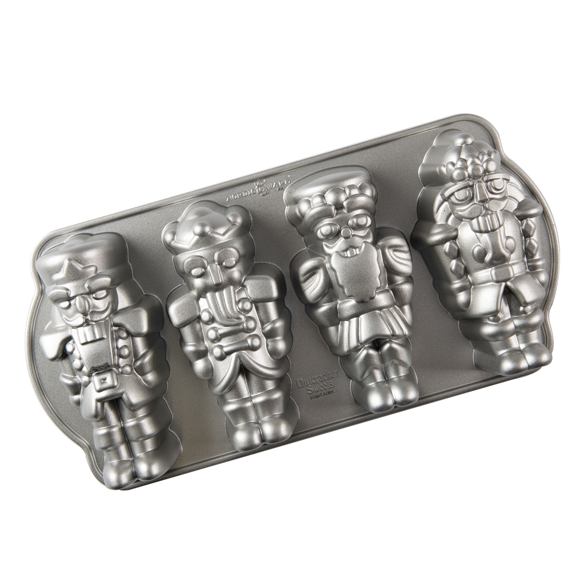 Nordicware Nutcracker Sweets Cakelet Pan 35.5 x 17.5 x 6.5cm