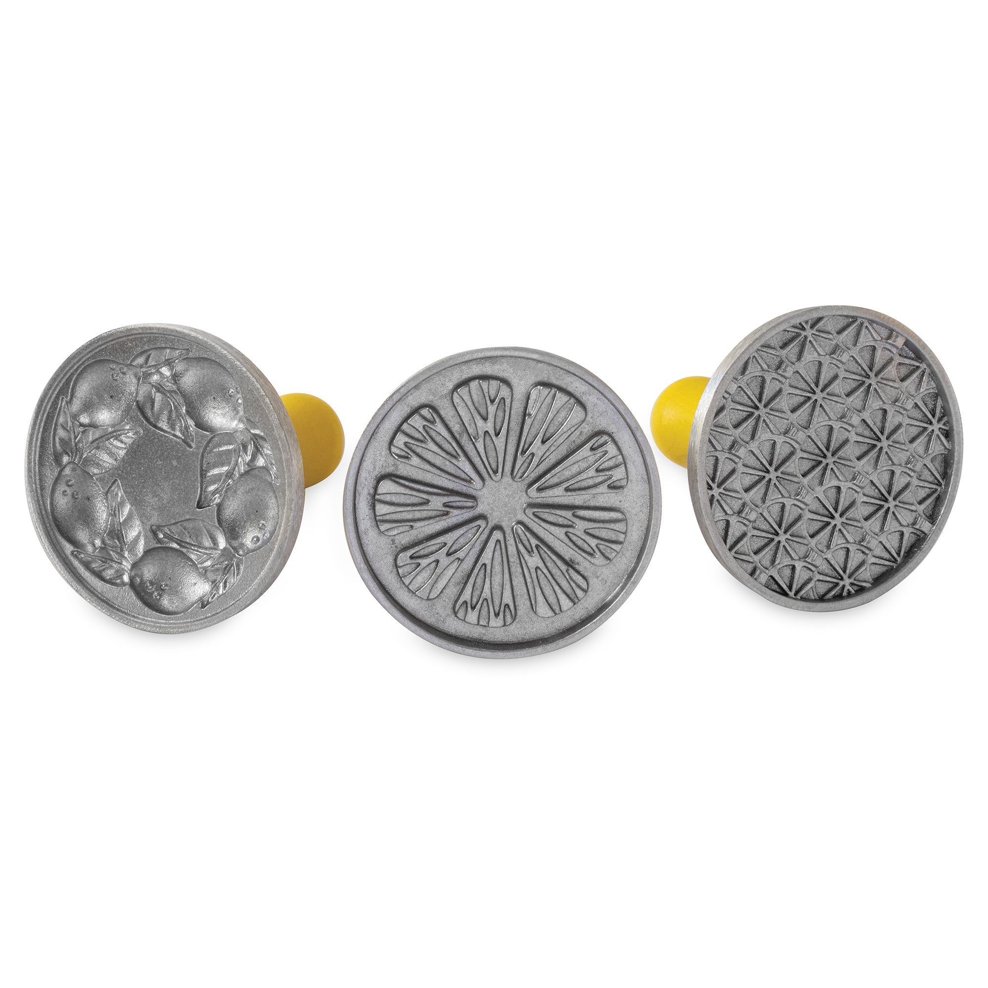 Nordic Ware Citrus Cast Aluminium Cookie Stamp Set