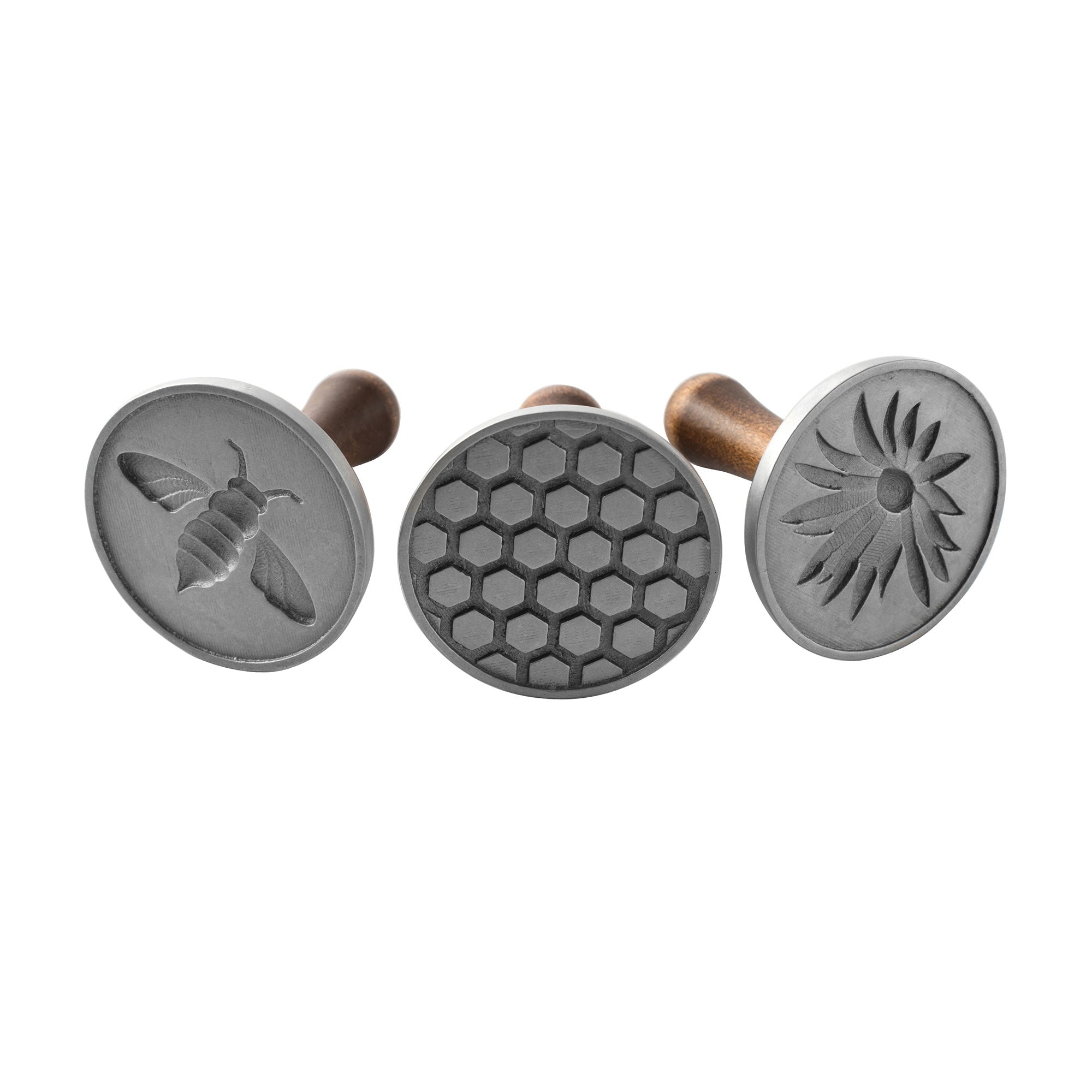 Nordic Ware Honey Bee Cast Aluminium Cookie Stamp Set