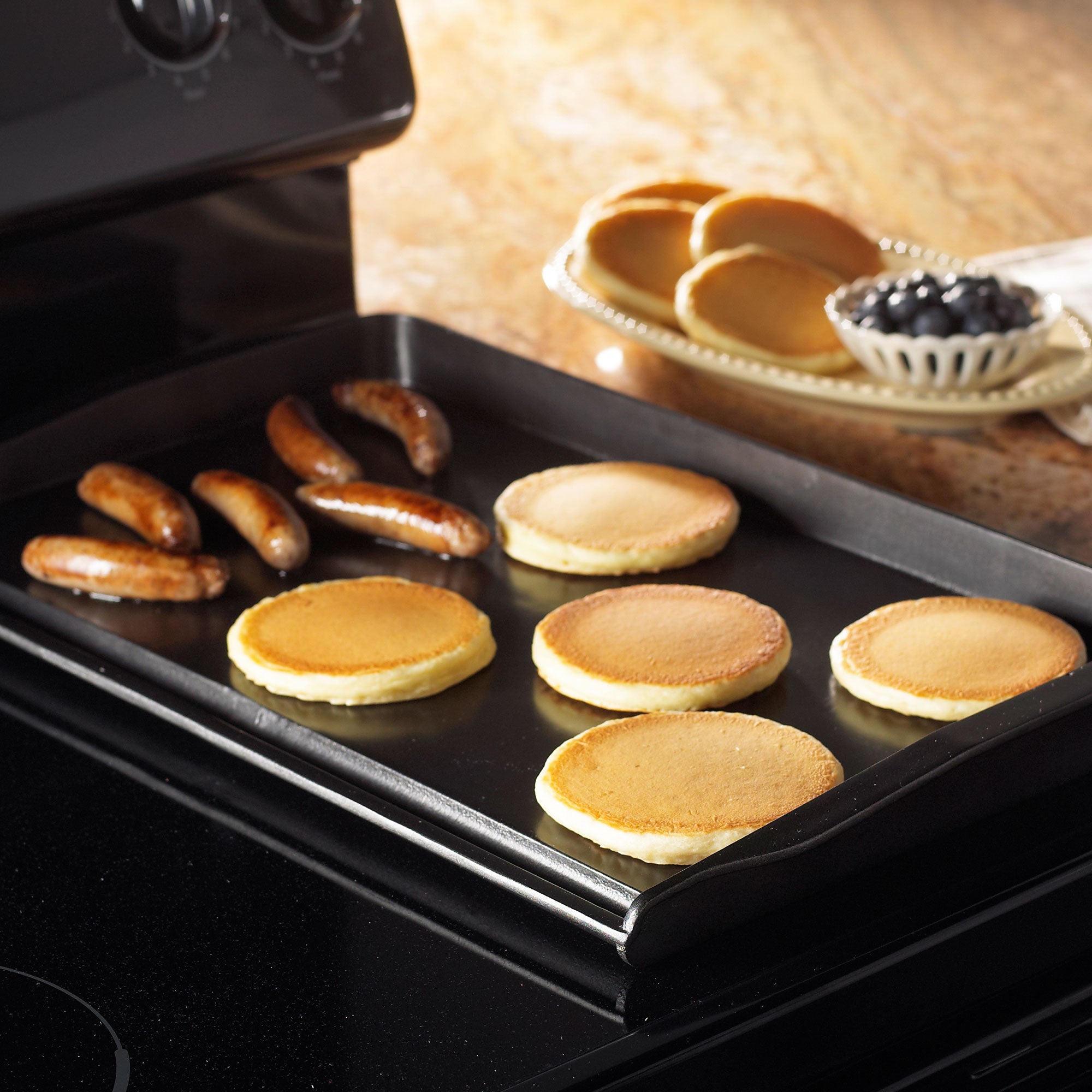 Nordicware Double Backsplash Griddle 51 x 30.5 x 5cm