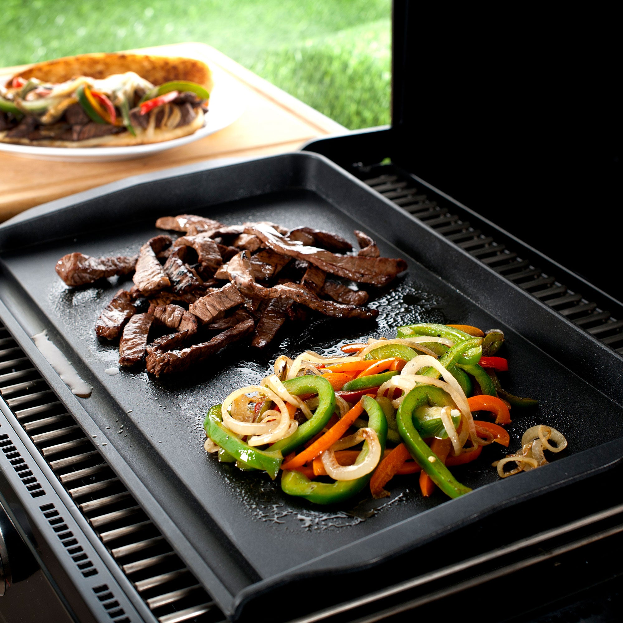 Nordicware Double Backsplash Griddle 51 x 30.5 x 5cm