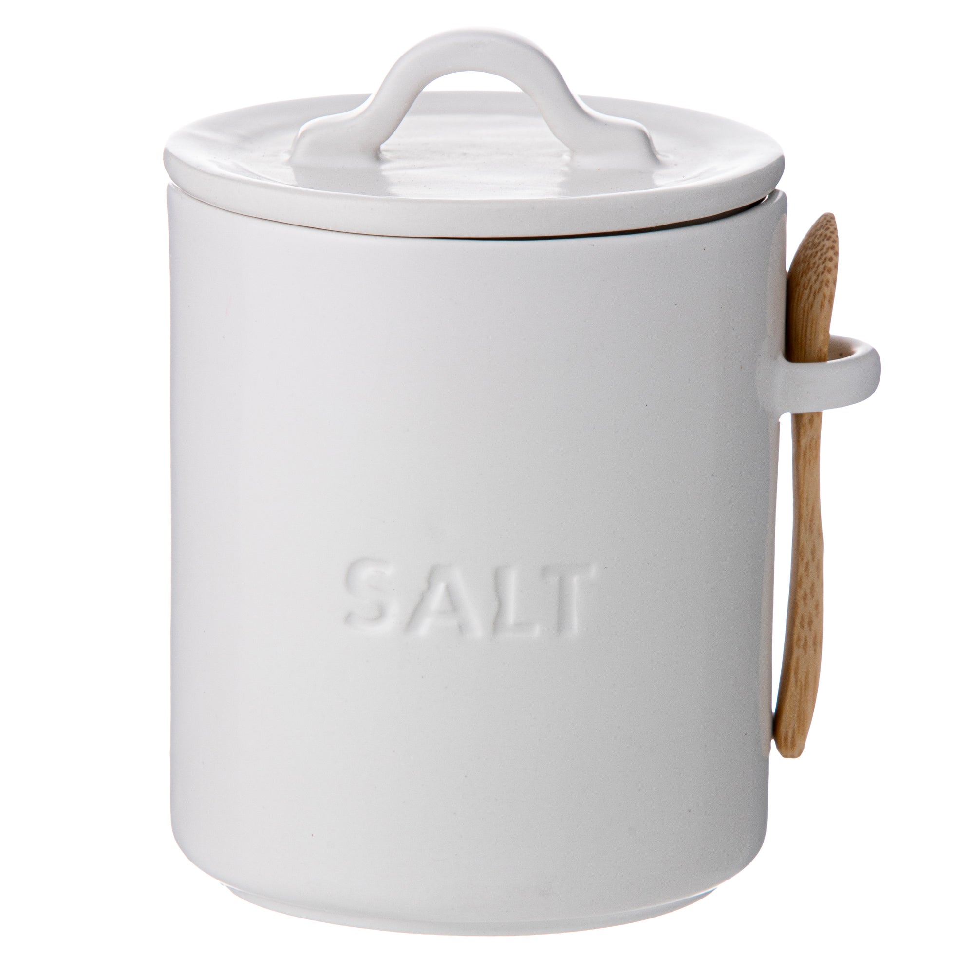 Ladelle Essentials White Salt Cellar
