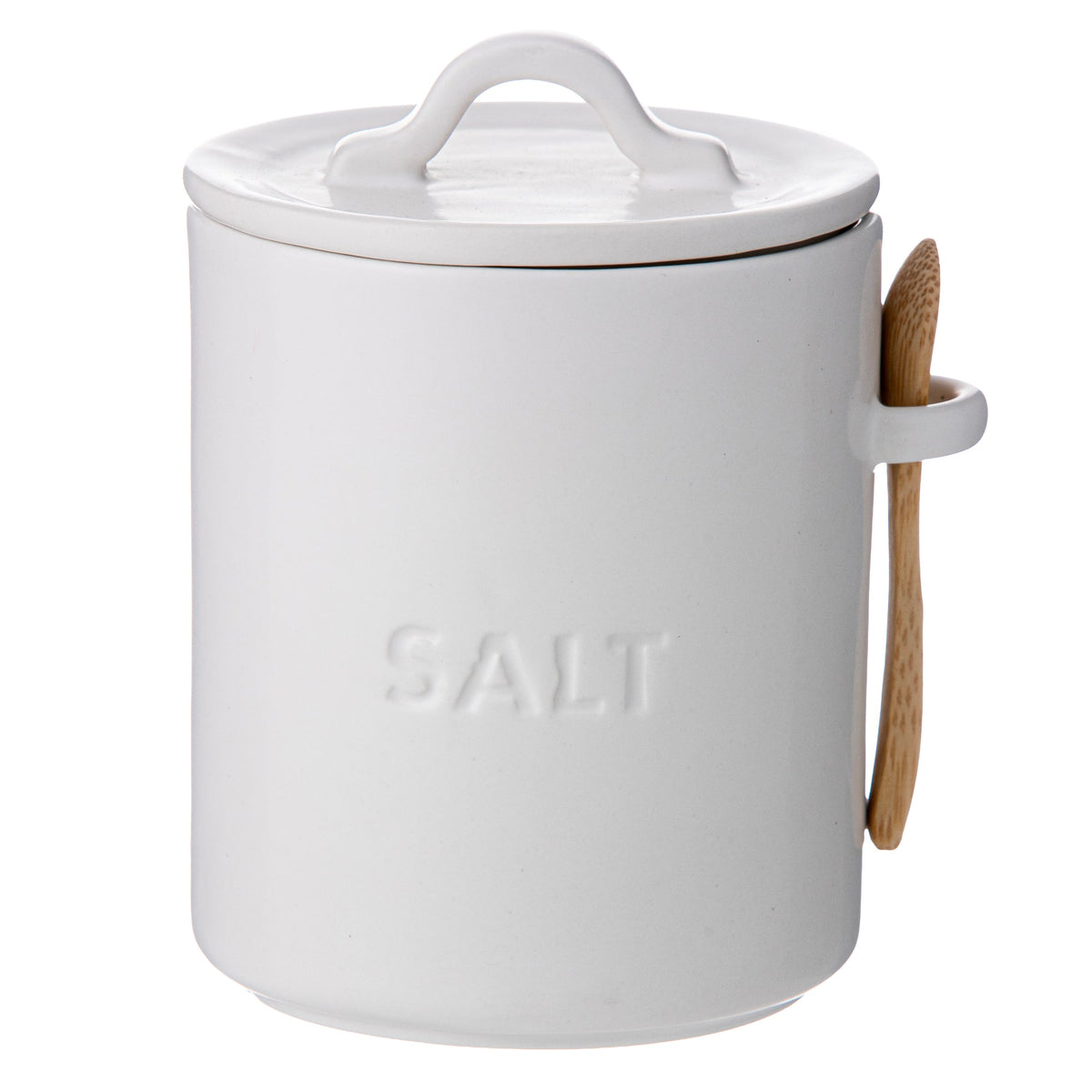 Ladelle Essentials White Salt Cellar
