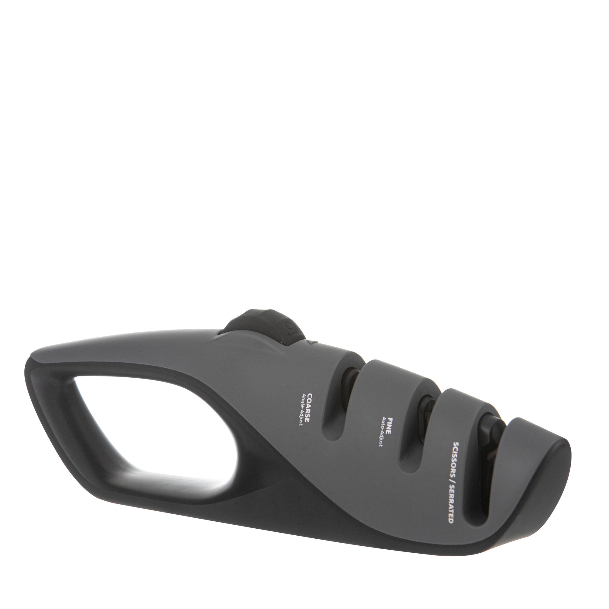 Ladelle Essentials Charcoal Multi-Angle Knife Sharpener