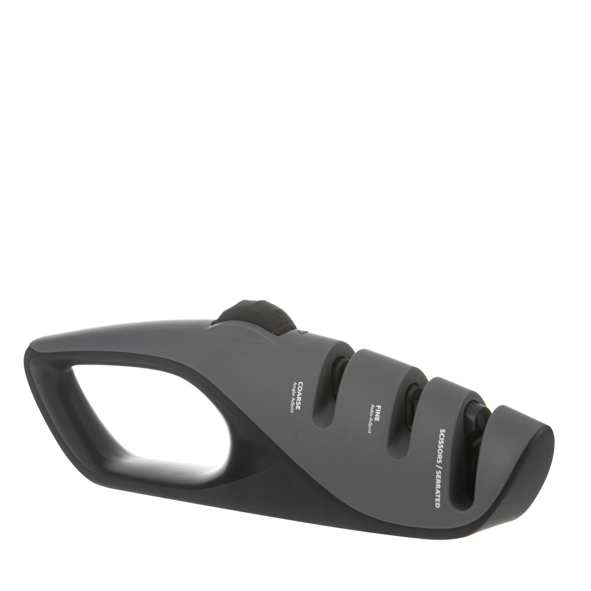 Ladelle Essentials Charcoal Multi-Angle Knife Sharpener
