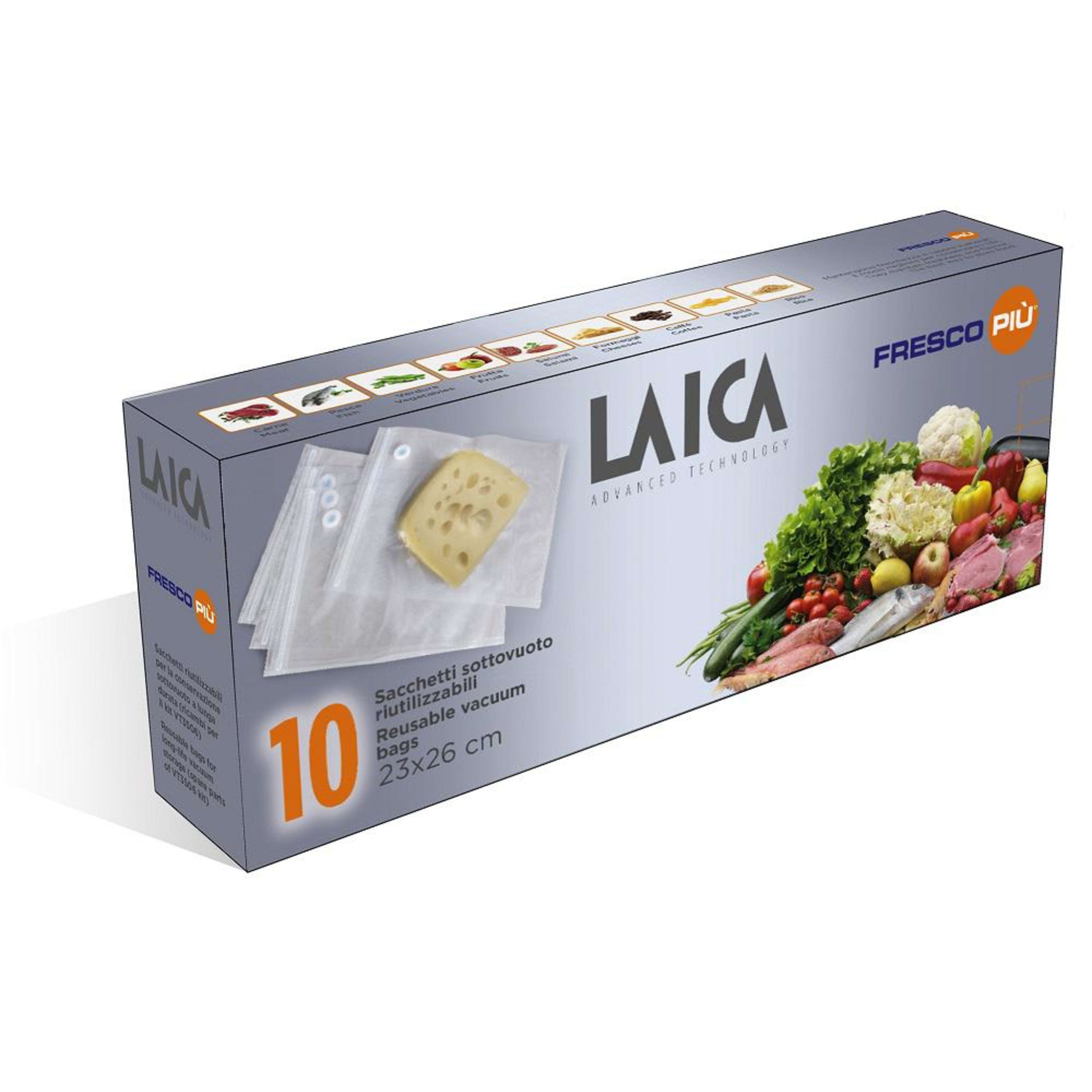Laica Reusable Bag 10 Pack