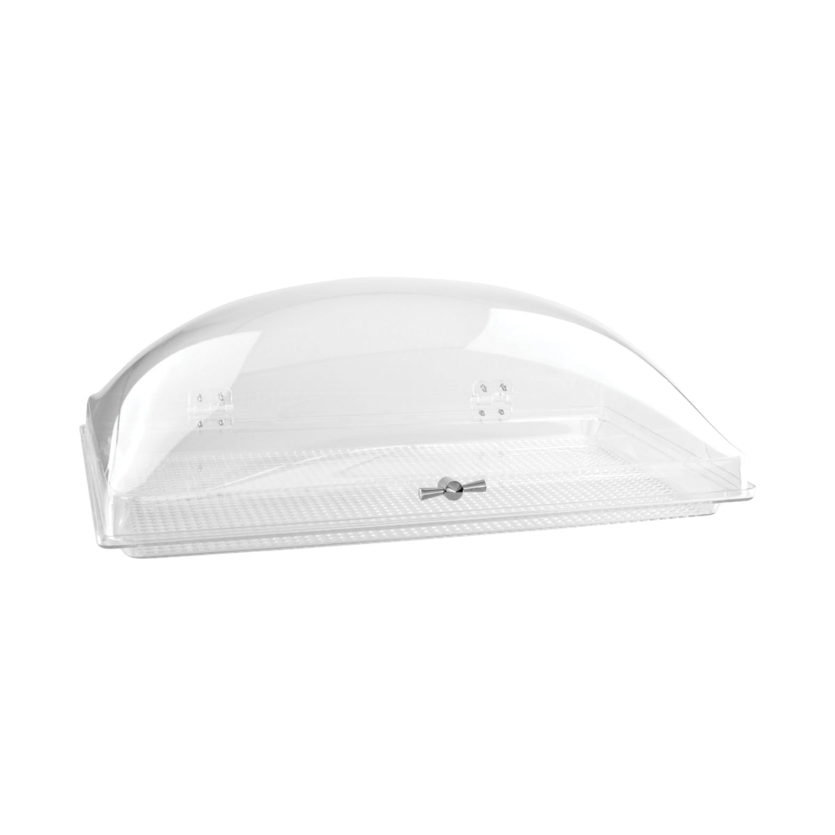 Alkan Zicco Rectangular Dome Cover with Fixed Base (530x325mm)