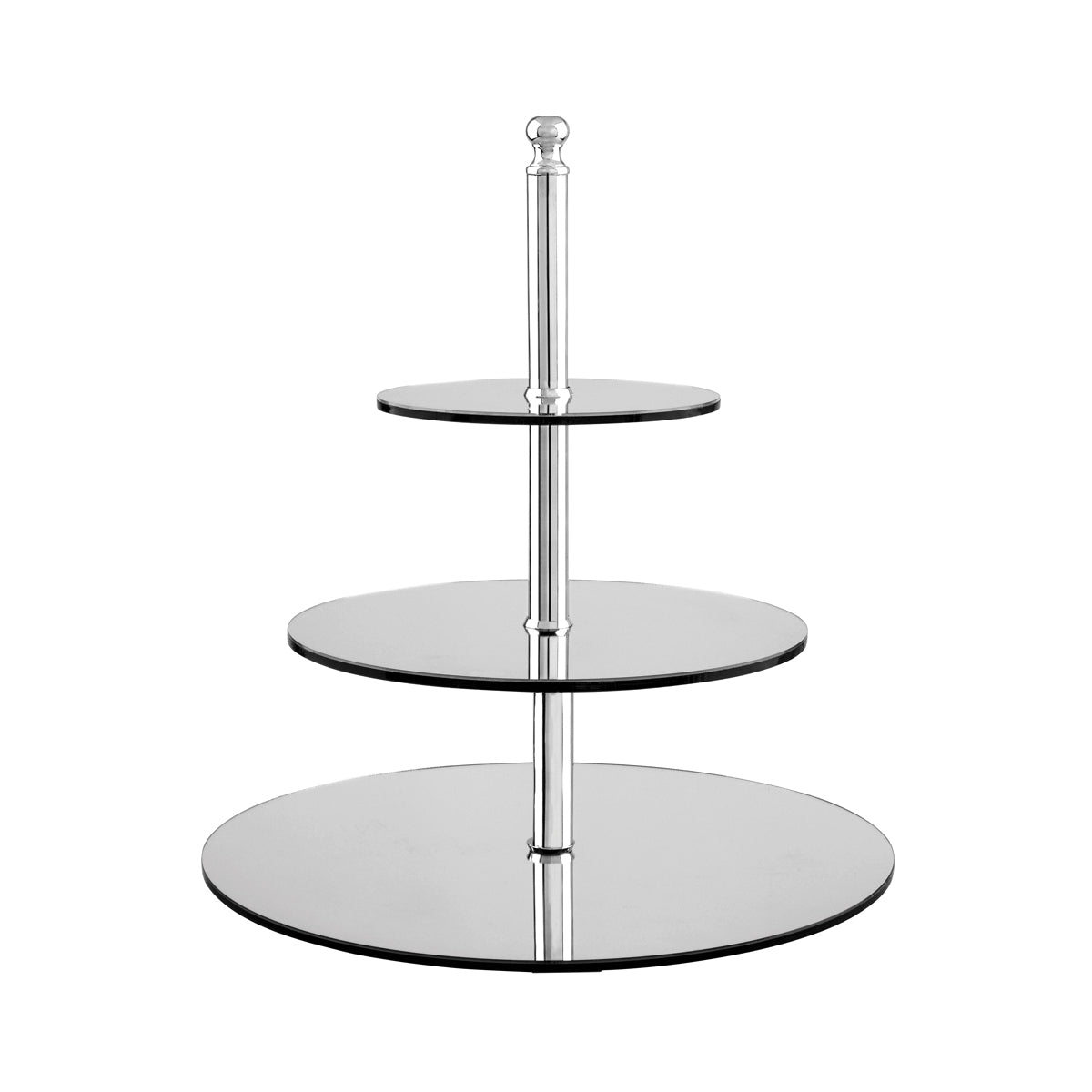 Alkan Zicco Display Stand - Mirror Finish (400mm Ø 450mm H)