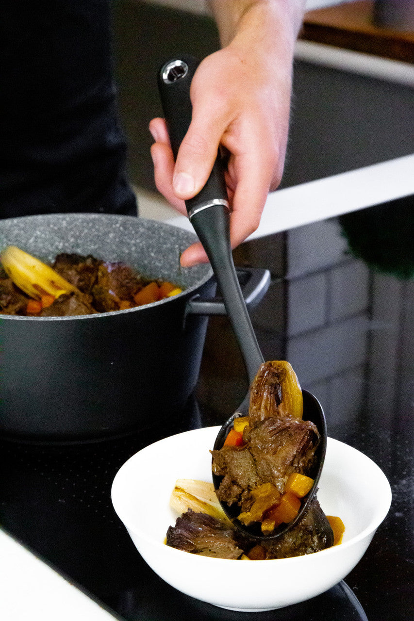 MasterCraft Soft Grip Nylon Cooking Spoon