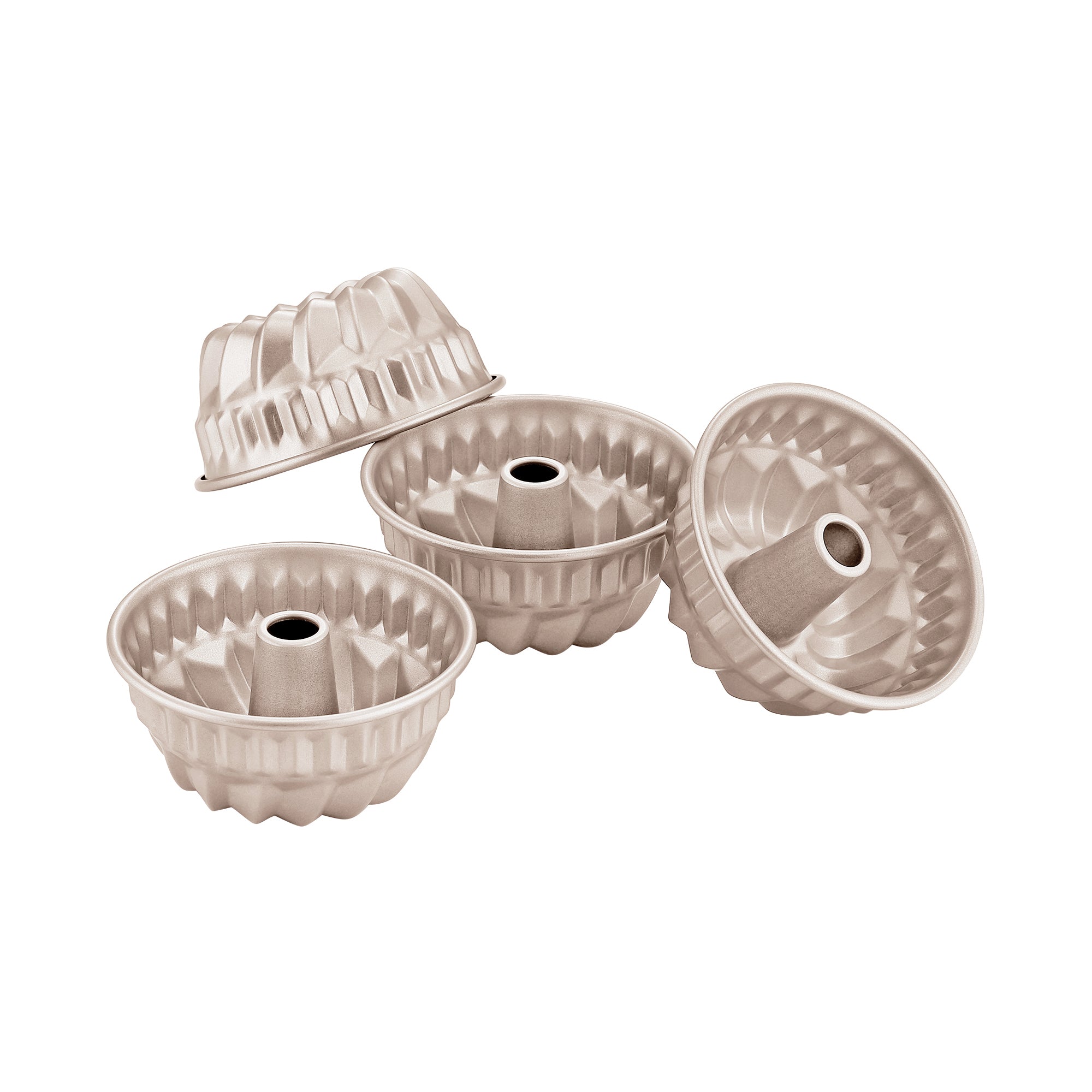 CHEFMADE Mini Kugelhopf Cake Pan 11cm Set of 4 (WK9033-4)