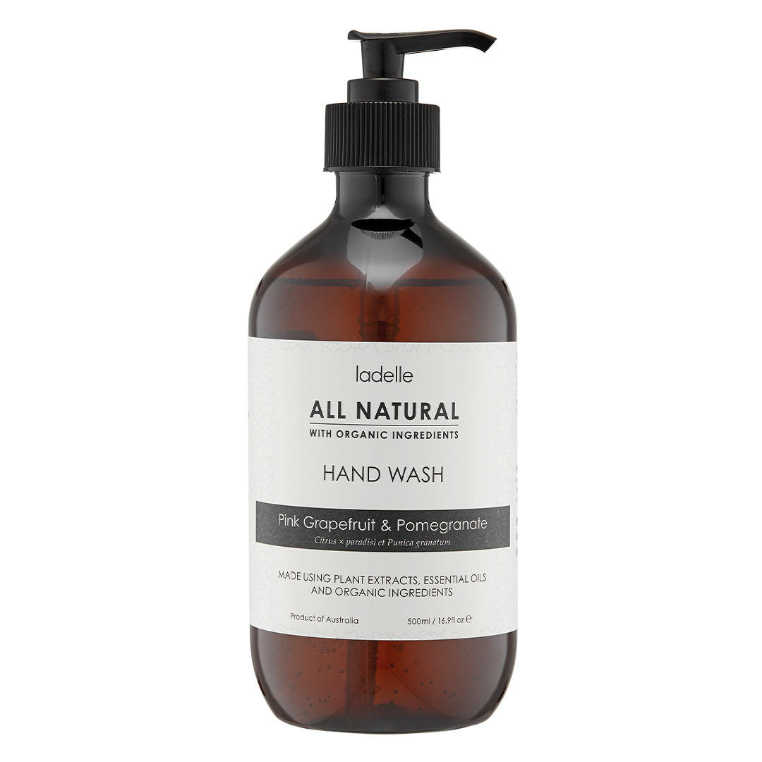 Ladelle All Natural 500ml Hand Wash Lemon & Spearmint
