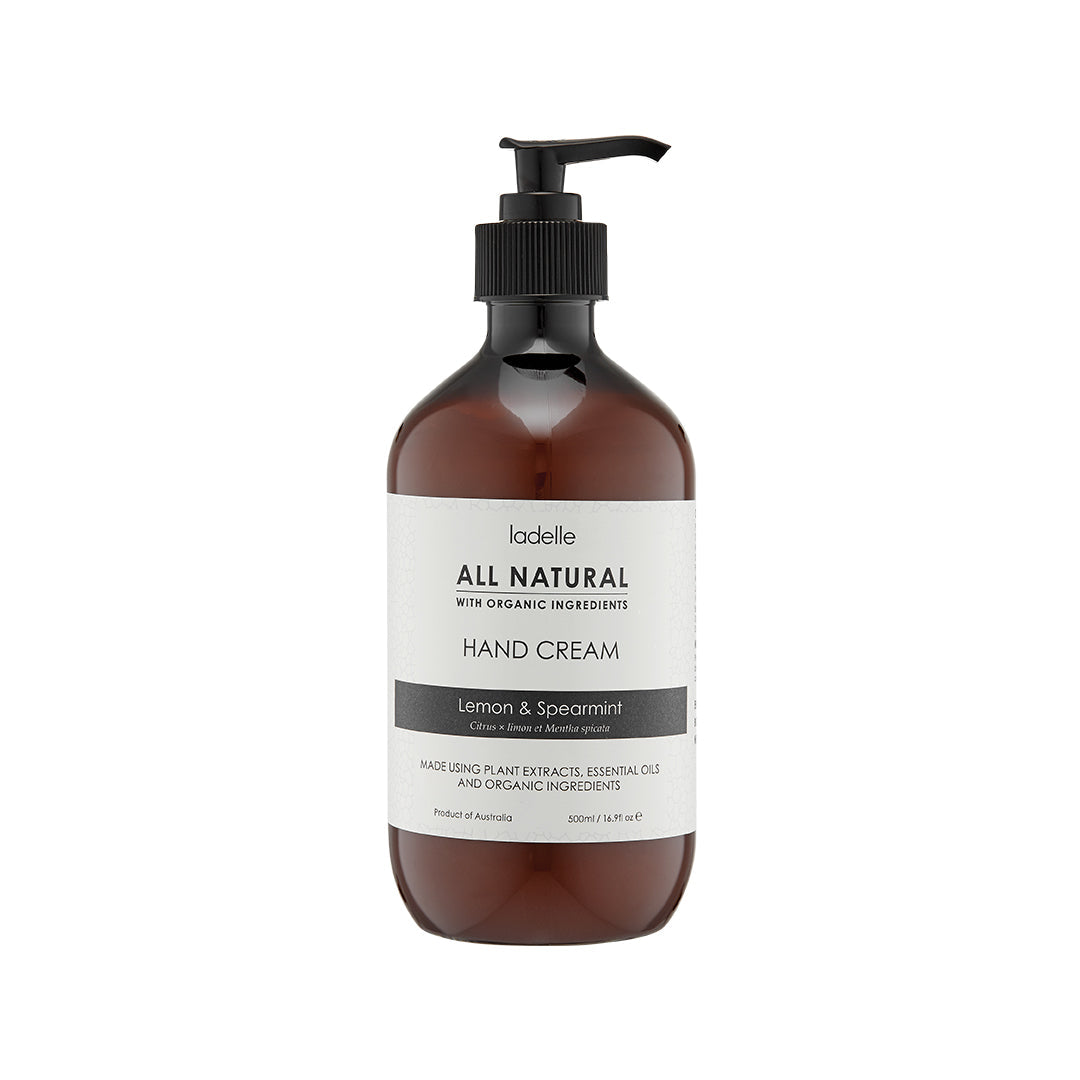 Ladelle All Natural 500ml Hand Cream Grapefruit & Pomegranate