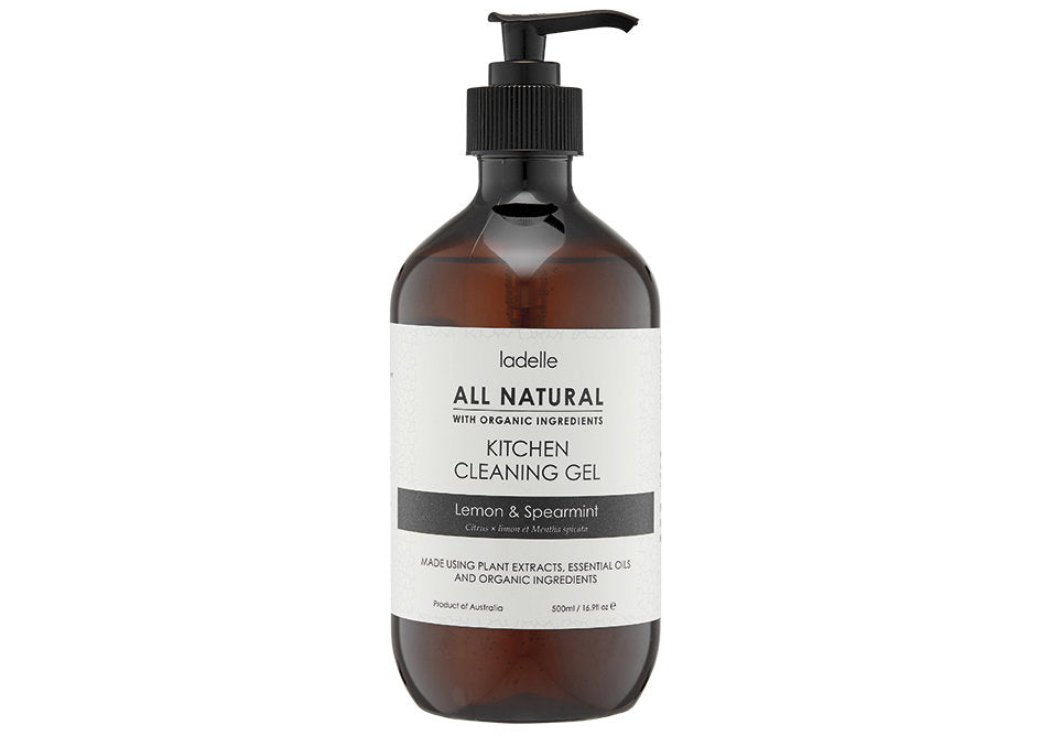 Ladelle All Natural Lemon & Spearmint 500ml Kitchen Cleaning Gel