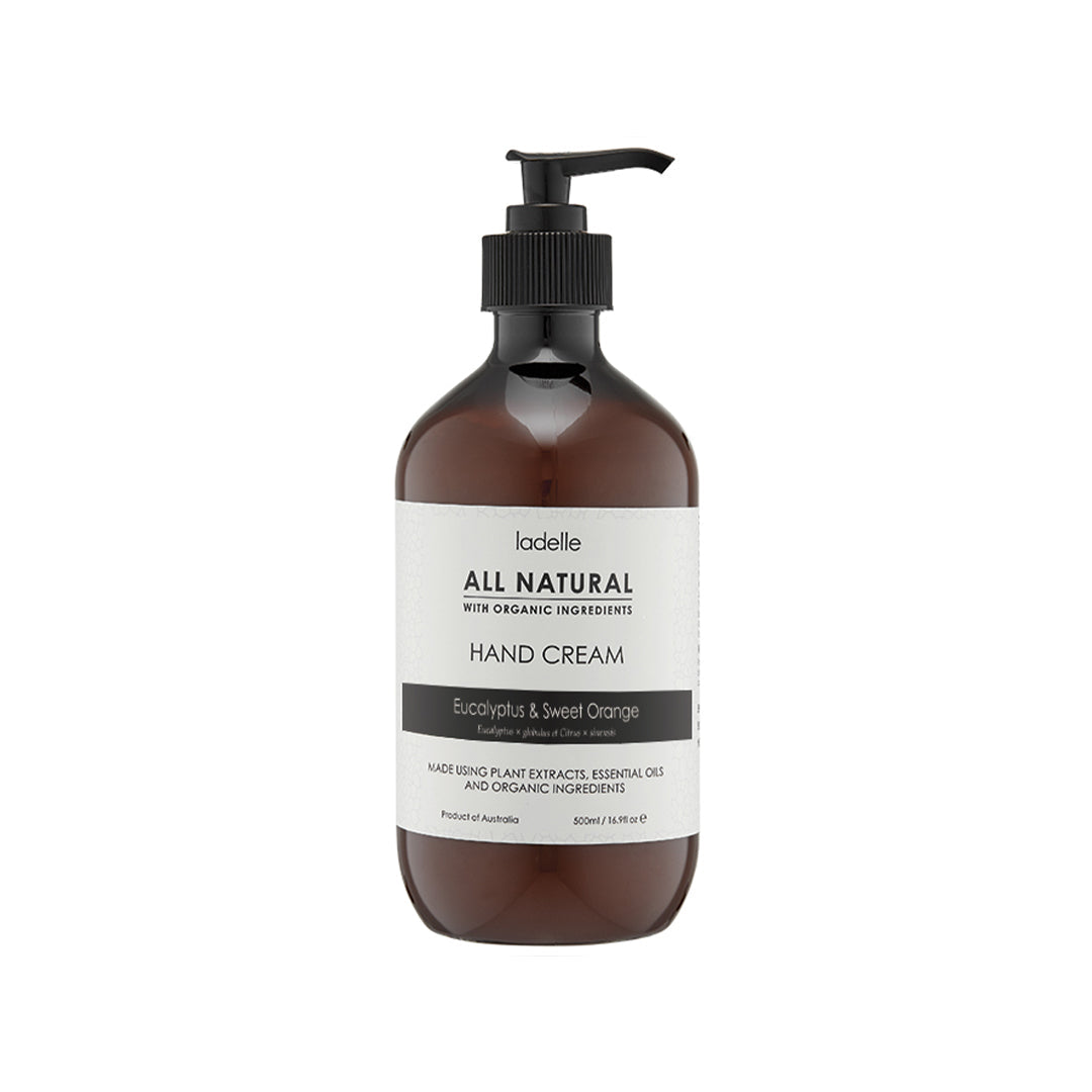 Ladelle All Natural 500ml Hand Cream Grapefruit & Pomegranate