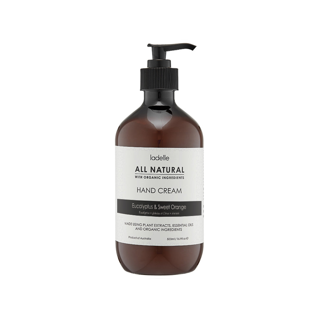 Ladelle All Natural 500ml Hand Cream Grapefruit & Pomegranate