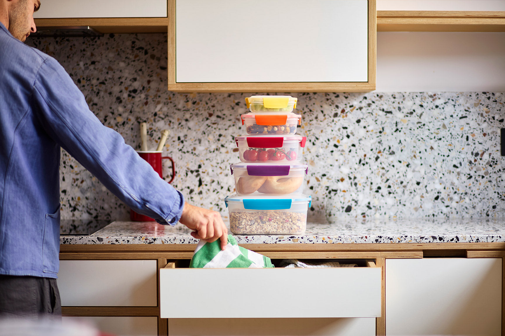 Joseph Joseph Nest™ Lock Rectangular 5-Piece Multi-Size Storage  Container Set