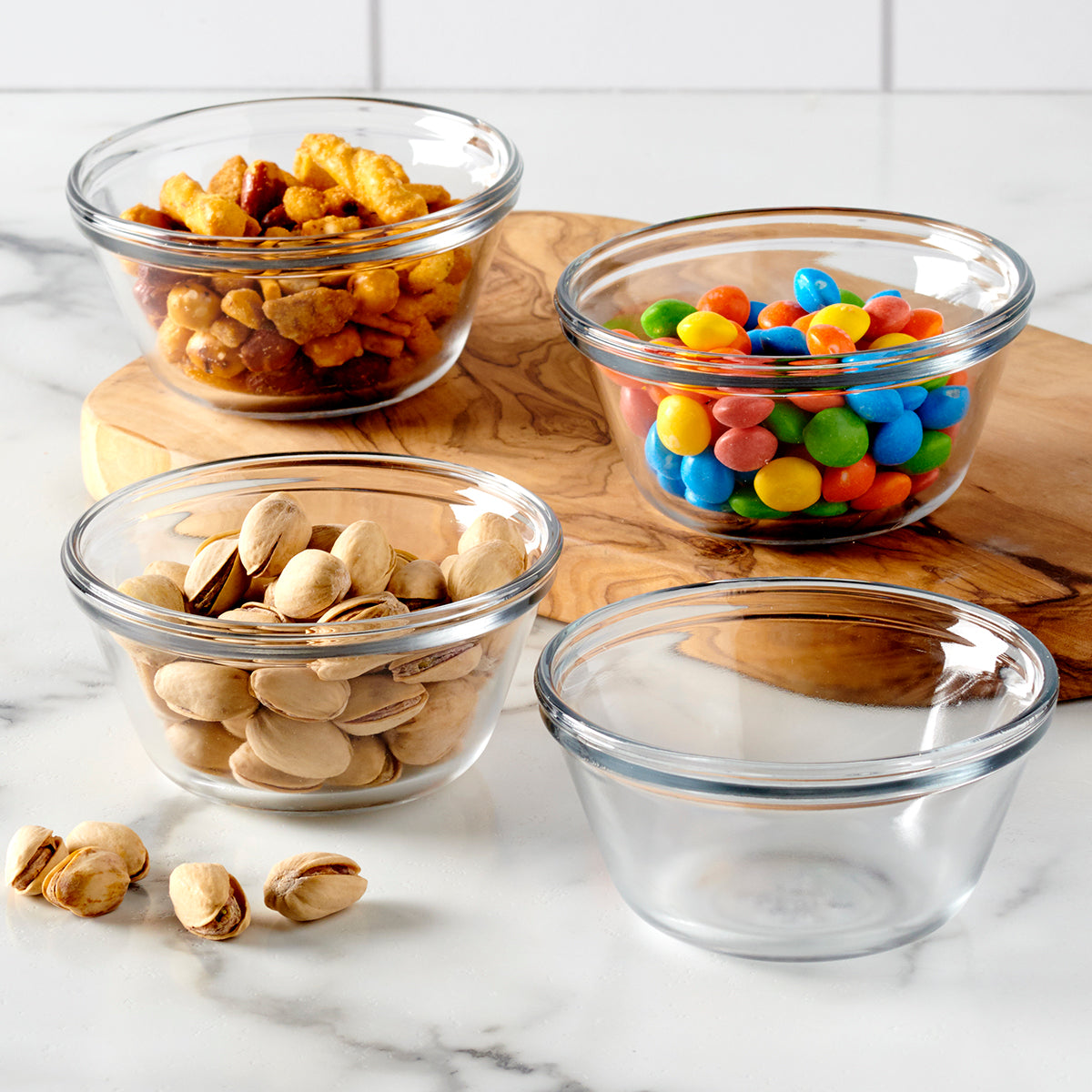 Anchor Hocking 4Pc Set Custard Cups () (177mL)